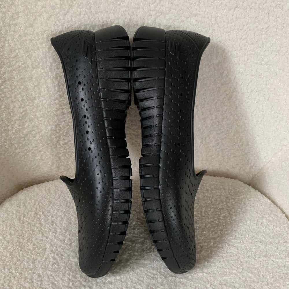 Skechers Foamies Women's Water Shoes Size 10 Breathable Lightweight Black - Picture 6 of 8